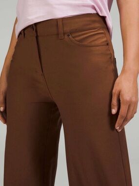 Lululemon City Sleek 5 Pocket Wide-Leg High-Rise Pant *Light Utilitech